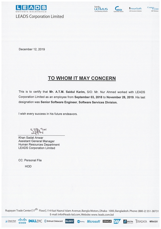 SSE, LEADS Corporation Ltd