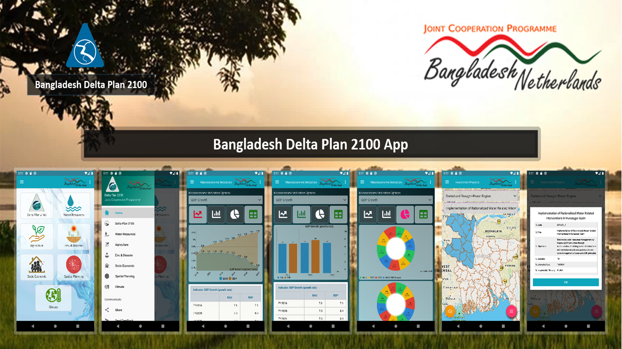 Bangladesh Delta Plan 2100 App