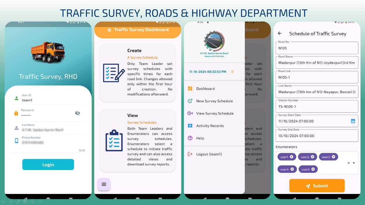 RHD BD Traffic App